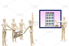 建筑施工公司的形象处于一种由完成的比赛提前决定的状态