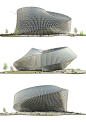 National Library in Astana,  Kazakhstan / BIG,Elevations