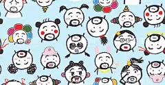 表情包卡通  - 源文件下载【酷图网】表情包,卡通,搞怪,涂鸦,人脸,数码
