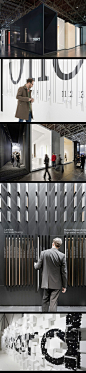 Fantastic applications of typography on varying surfaces by Düsseldorf-based D'art Design Gruppe (EuroShop 2011)