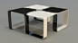 【创意桌子设计家具图集下载】现代北欧新中式简约创意桌子客厅茶几家居
