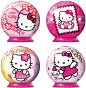 立体拼图 60片 hello kitty，这样的拼图怪怪的。