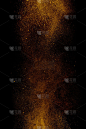 粒子,黑色背景,金粉风格,垂直画幅,天空,星系,夜晚,太空,亮闪闪