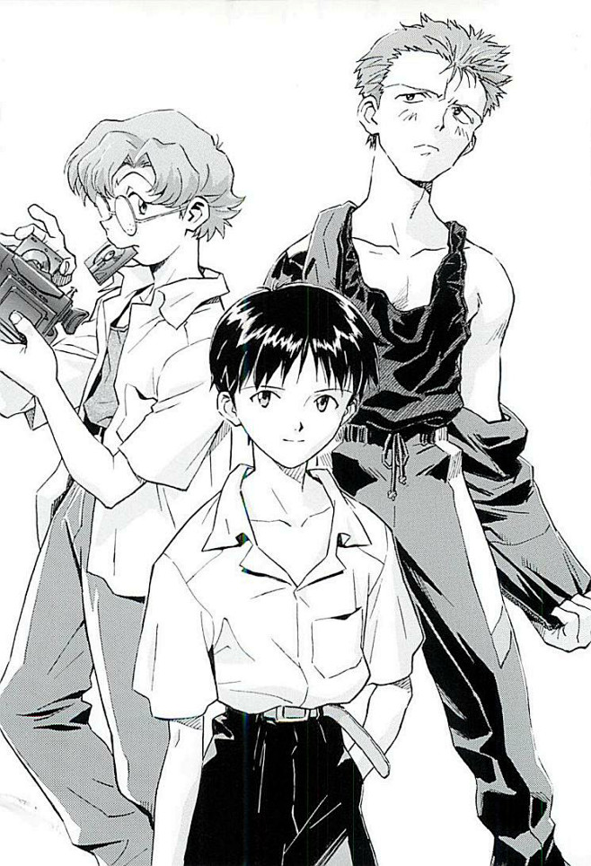 EVA漫画扉页精选