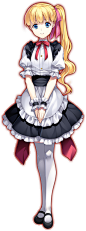 Tags: Anime, Light (Studio), Silverio Vendetta, Tina Kujou, Detached Cuffs, High Ponytail, White Outerwear