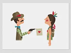 Marta Colomer创意插画作品:一段段神奇的爱情故事(2) - 插画设计 - 设计帝国