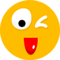伸舌头表情图标