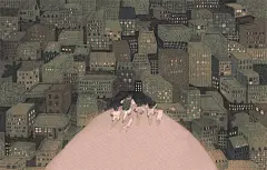 插画 城市里的星星 - 小红书