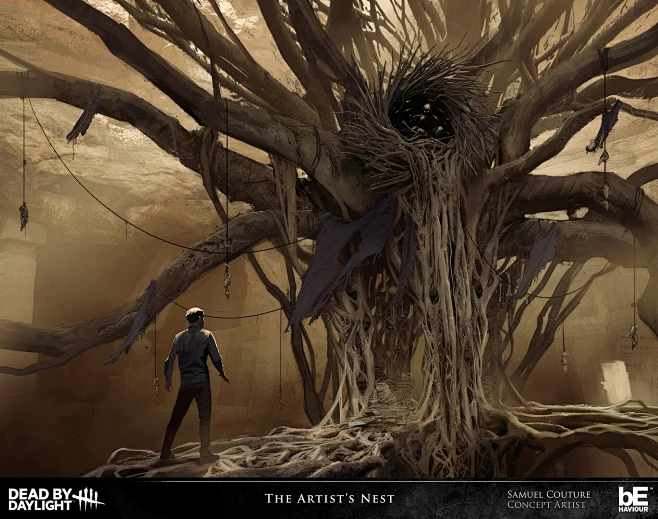 Dead by Daylight - Forsaken Boneyard Map Concept Art-花瓣网