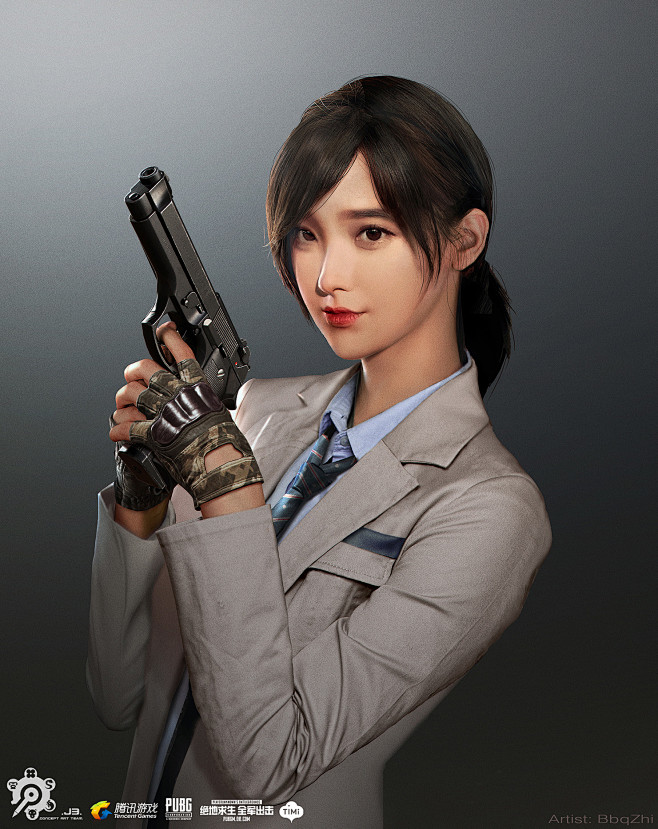 绝地求生全军出击 PUBGM-GIRL,...