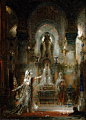 Gustave Moreau古斯塔夫 莫罗

1826 4 6-1898 4 18 

莎乐美在希律面前跳舞