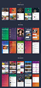 Products : Chameleon is a modern mobile UI kit for Sketch and Photoshop. With 120 beautiful screens in 9 categories, 15 unique themes, 60+ icons and hundreds of neatly organized components you can easily create design for your mobile app.