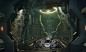 Corridors in spaceships, Chen ke : A small cargo ship is replacing its nuclear fuel inside a large ship