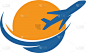 plane travel logo
