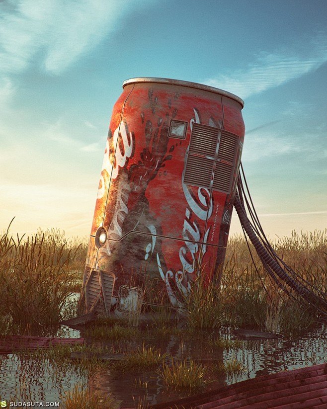 Filip Hodas 3D艺术渲染CG...