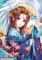 #CG窝学院# 今晚CG窝腾讯课堂-日式插画Q版人物技法-主讲：洛书 @洛酱瓜  O网页链接 ------------- 2016《日式唯美插画班》5期最后2个名额~ O网页链接 以下为洛书老师近期作品：