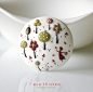 The Little Red Riding Hood brooch@北坤人素材