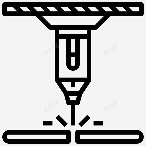 激光电子激光切割机 UI图标 设计图片 免费下载 页面网页 平面电商 创意素材