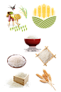 节约粮食光盘行动设计元素