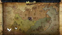 番茄西红柿炒鸡采集到三国地图