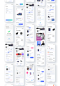 UI Kits : Neura is an e-commerce iOS UI kit meticulously designed to be visually stunning and detailed in its functionalities. It contains 50 screens of pure; vibrant pixels that spans across several use cases from Onboarding to Discovery to Purchasing. B