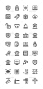 Security and Protection Simple Vector Icons for Web and Mobile Design Pack