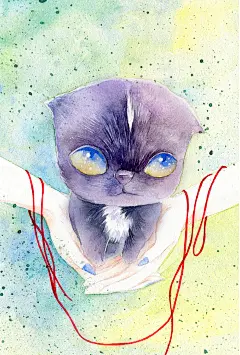 这个狗狗叫兔墩~~因为他的耳朵超大 非常像兔纸~~ 插画中国 pop插画素材