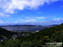 Wangxingangkz采集到云 · 海-普陀山, 女孩和