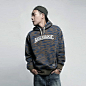 Crooks and Castles The Squad Life Sweatshirt 腰果花 侧兜 白 - Crooks & Castles