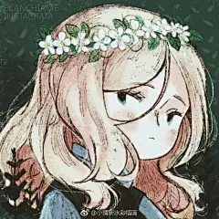 卡通人物插画~可爱小精灵~ 
ins：blanchiame ​via @小清新手绘