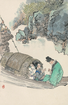 一点红炉雪采集到画师—戴敦邦