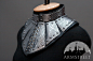 Fantasy Women's “Lady Warrior” Armour Set : Cosplay, steampunk, fantasy functional women's armour made of leather and etched stainless steel. Unique armor design, custom size and international worldwide delivery.