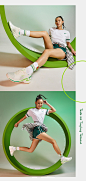 安踏氢跑鞋二代可口可乐雪碧联名款男鞋夏季透气跑步鞋官网运动鞋-tmall.com天猫
绿色的配色和青春活力确实非常搭，模特也充分展示了运动的活力和鞋子