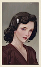 HAREN : 　　一波有点复古风格的小姐姐~，像是招贴画似的。 　　 　　 　　 　　 　　 　　 　　 　　 　　 　　 　　HAREN 　　个人主页：www.artstation.com/haren1125 敦刻尔克还不错啦~