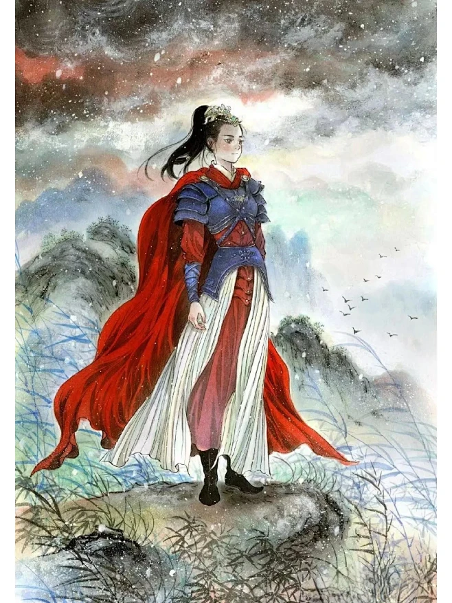 天才国风插画师——早稻