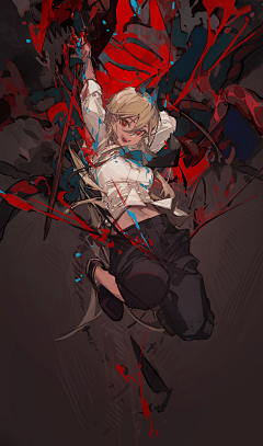 丶猫二二采集到日韩插画