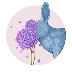 西瓜花子采集到插画