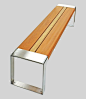 Wood MURTON Bench by Factory Furniture