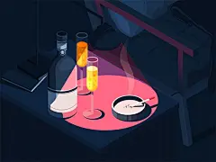 美食插画如何呈现创意？ - 优优教程网 - 自学就上优优网 - UiiiUiii.com : 插画师 Helen Lee 的一组美食扁平插画作品，作者巧妙的运用色彩，几何图形，纹理，图案和灯光；每一幅画都非常治愈，从画面中也可以看出作者是一个非常精致、热爱生活的人。