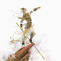 一组孙悟空绘画设计欣赏