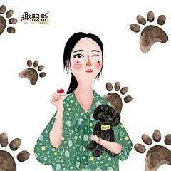 蛐蛐原创插画头像「好朋友」系列https://www.zcool.com.cn/work/ZMzAyODgxNTY=.html