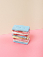 The Biscuit Project: Still life pastel photography series by duo Matt Lain and Toni Caroline.