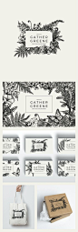 Designs | New Event Venue Gather Greene seeks botanically inspired logo design | Logo & brand identity pack contest