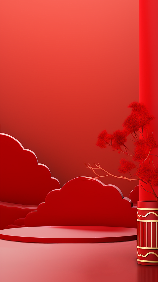 花瓣素材_通用电商促销3D立体中国风中式...