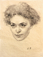 Женский портрет (1940-е—нач. 1950-х)