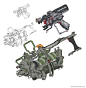 Energy weapons, Dipo Muh. : For more please visit <a class="text-meta meta-link" rel="nofollow" href="http://nomansnodead.deviantart.com/" title="http://nomansnodead.deviantart.com/" target="_blank">