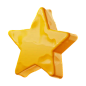 Star  3D Icon