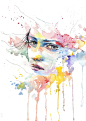 Free Woman Line Art illustration and picture