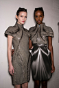 Iris van Herpen - Fall 2014 Ready-to-Wear Collection Backstage