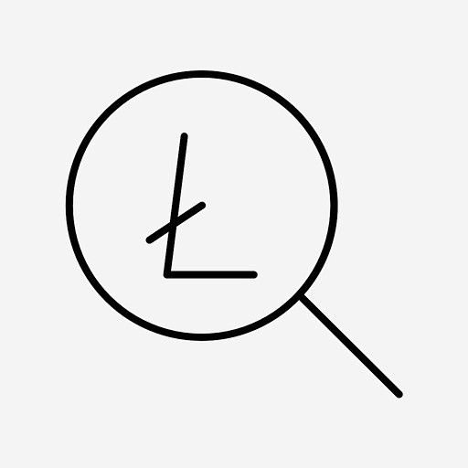 放大镜定位资金查看图标_88ICON h...